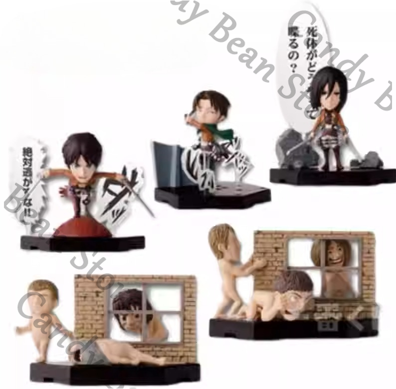 Model Kit Titanic - Figura de Cosplay de Mikasa Ackerman