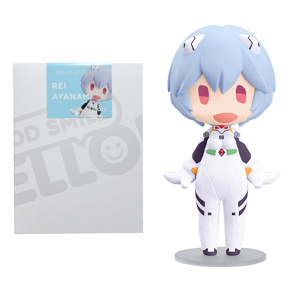 Model Kit Evangelion Bandai - EVA Ayanami Rei Action Figure, Estilo