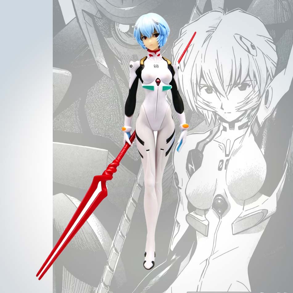 Model Kit Evangelion Bandai - Figura de Ação Exquisita de Ayanami