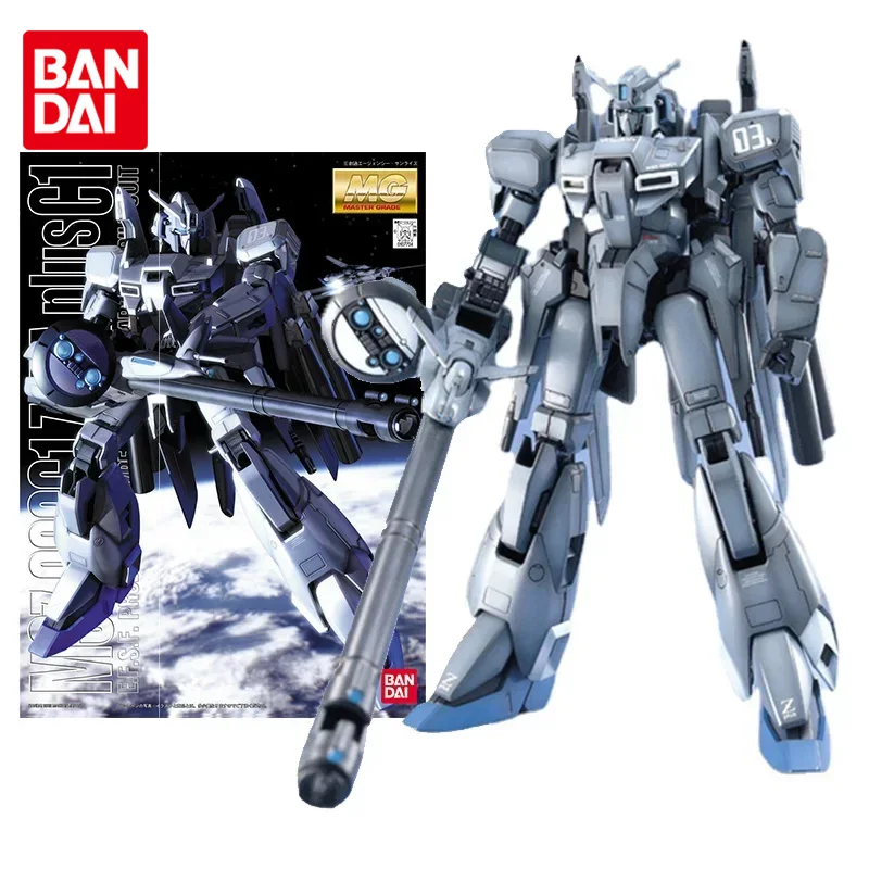 Model Kit Zeta Gundam - Bandai-Figura de Ação Anime Gundam para