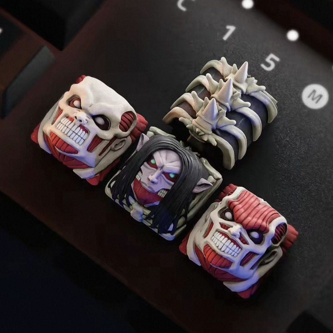 Model Kit Titanic - NOVO Conjunto de Teclas Personalizadas Attack