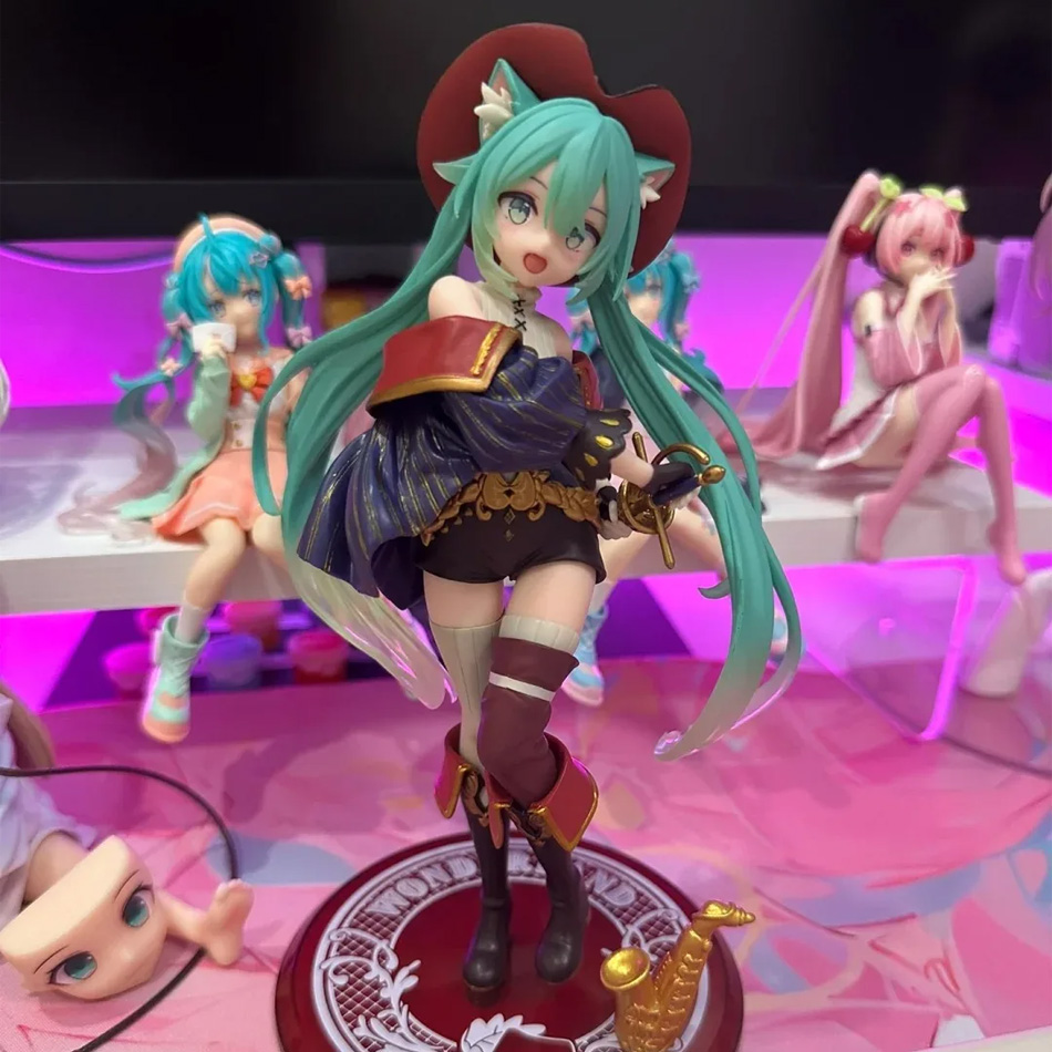 Model Kit Hatsune Miku - Hatsune miku desktop bonito figura de