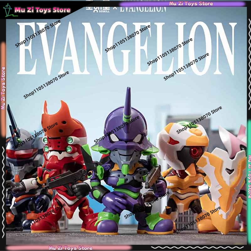 Model Kit Evangelion Bandai - Soskill Evangelion Q Version Kit de