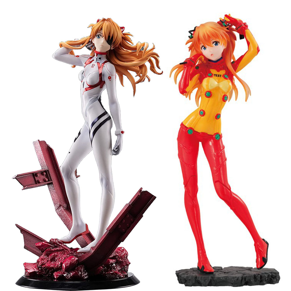 20cm soryu asuka langrey figur - Model Kit Evangelion Bandai avaliação e preço