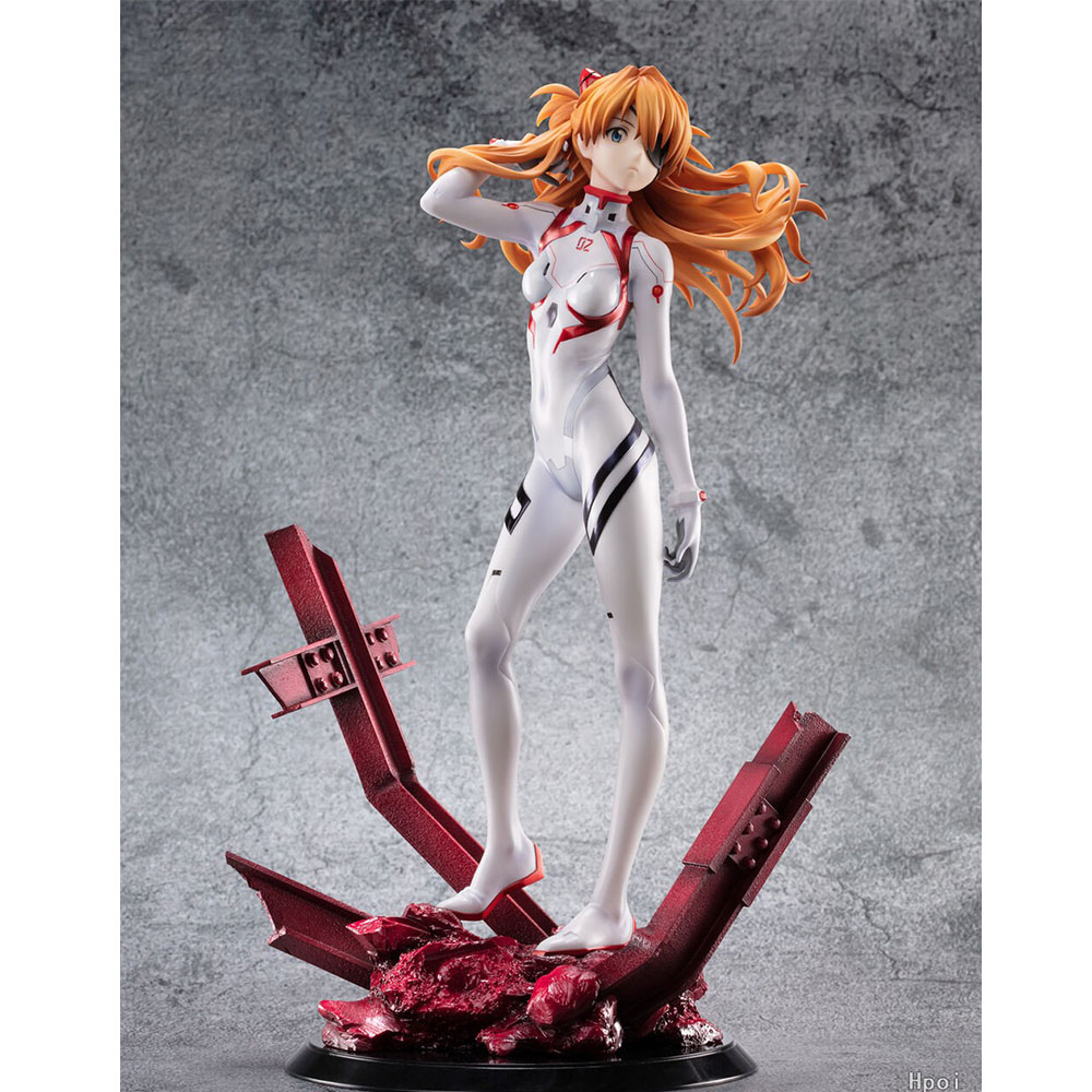 20cm soryu asuka langrey figur - Model Kit Evangelion Bandai avaliação e preço