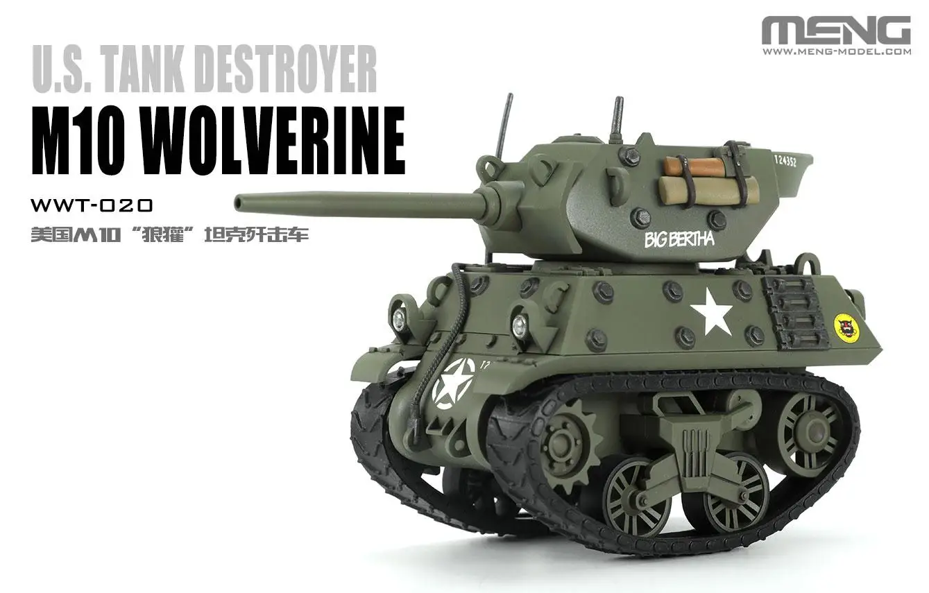 Modelo MENG WWT U.S. Kit de mo - Model Kit Wolverine avaliação e preço