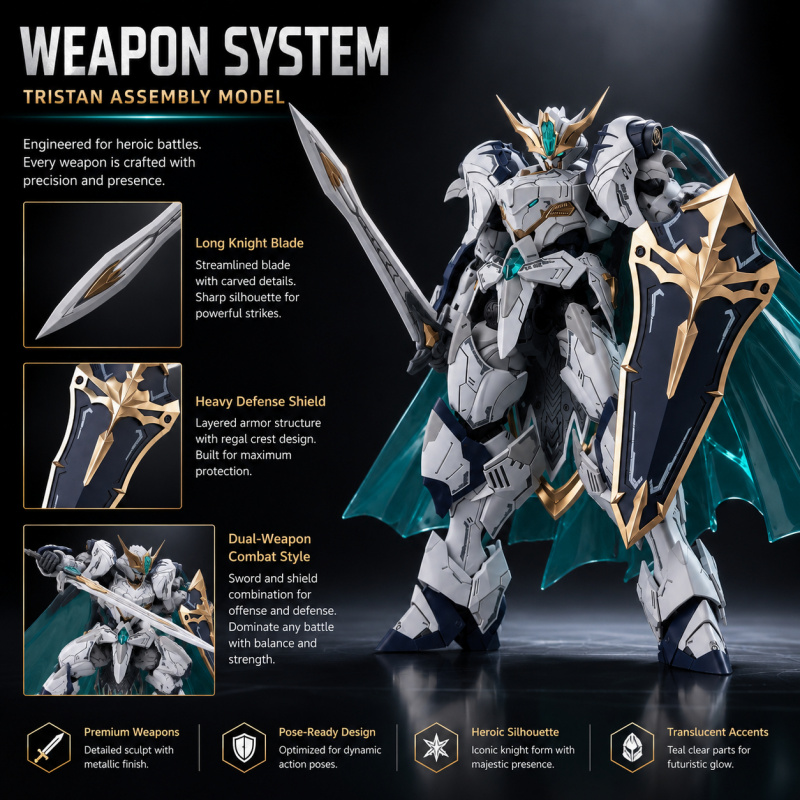 Kit de Montagem de Robô Mecha  - Model Kit Tristan avaliação e preço