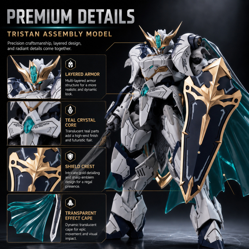 Kit de Montagem de Robô Mecha  - Model Kit Tristan avaliação e preço