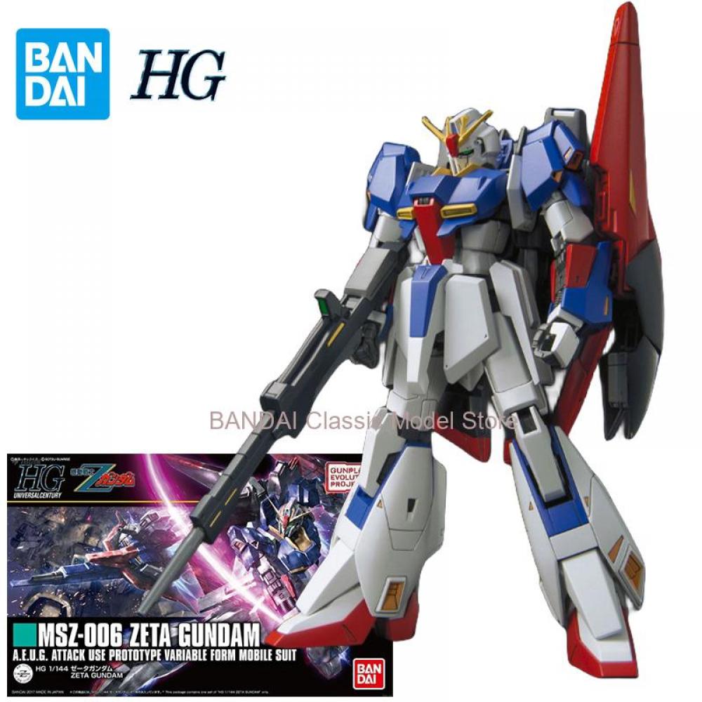 Bandai gundam modelo kit hg 1/ - Model Kit Zeta Gundam avaliação e preço