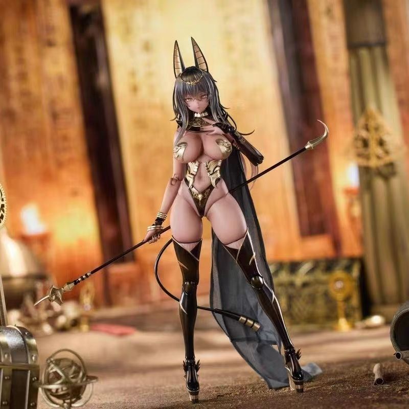 Figura Feminina Antropomórfica - Model Kit Anubis avaliação e preço