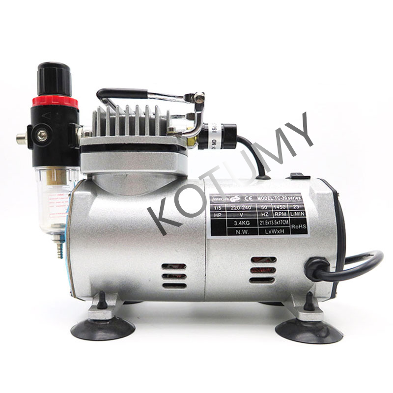 Compressor de Ar Portátil 220V - Airbrush Compressor Kit avaliação e preço