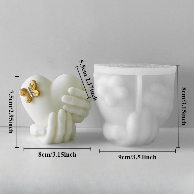 Molde de vela de silicone amor - Model Kit Cement avaliação e preço