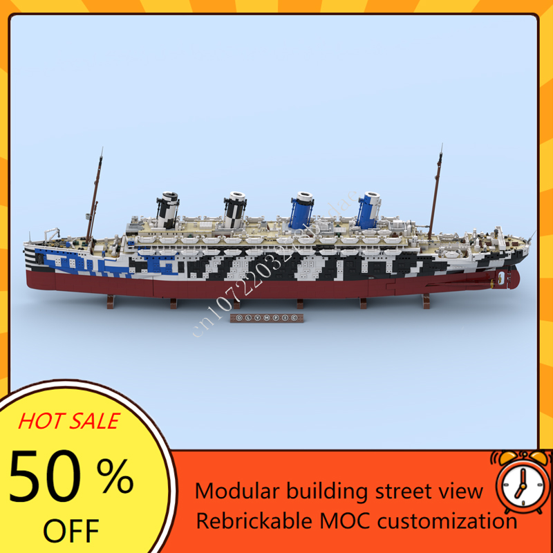 10615 pçs moc hmt olympus tita - Model Kit Titanic avaliação e preço