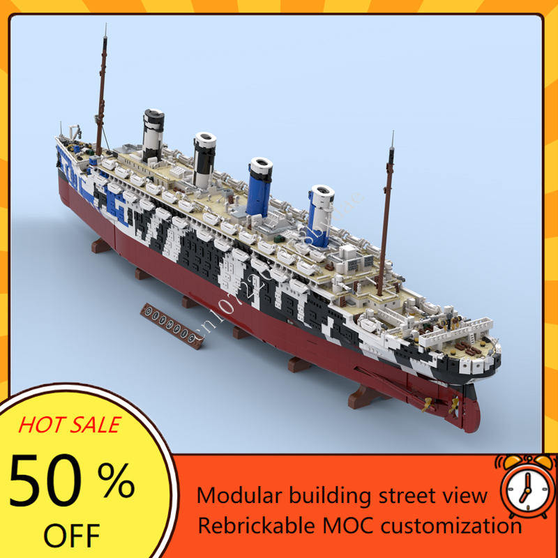 10615 pçs moc hmt olympus tita - Model Kit Titanic avaliação e preço