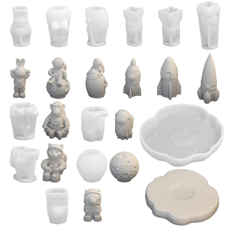 Moldes de velas de silicone pa - Model Kit Cement avaliação e preço