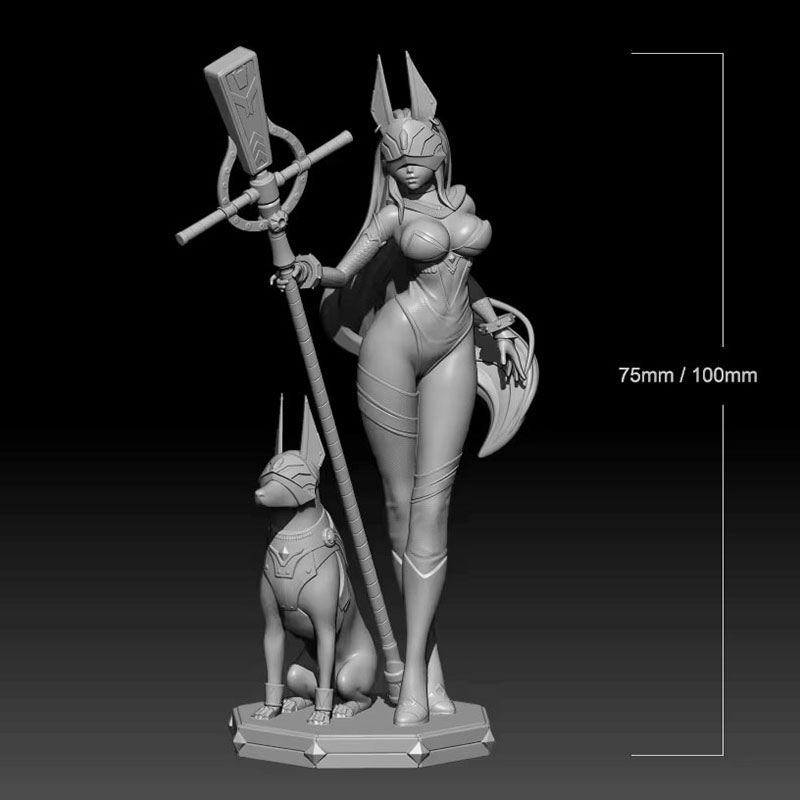 1/24 1/18 Kits de modelo de re - Model Kit Anubis avaliação e preço