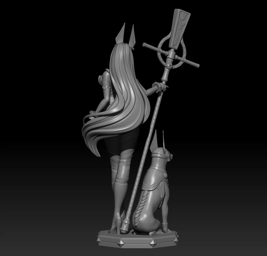 1/24 1/18 Kits de modelo de re - Model Kit Anubis avaliação e preço