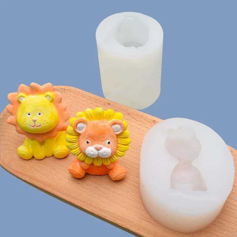 Molde de vela de silicone leão - Model Kit Cement avaliação e preço