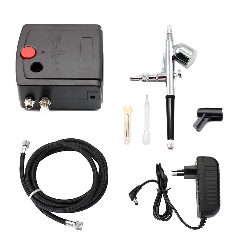 Dual-Action Spray Gun Airbrush - Airbrush Compressor Kit avaliação e preço