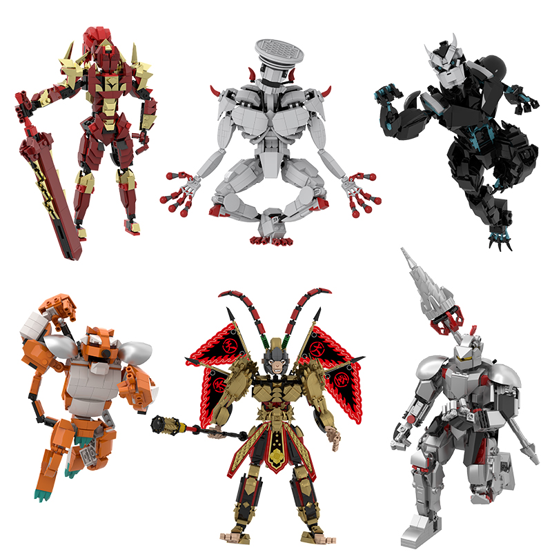 Nova série monstro montado blo - Model Kit Kaiju No 8 avaliação e preço