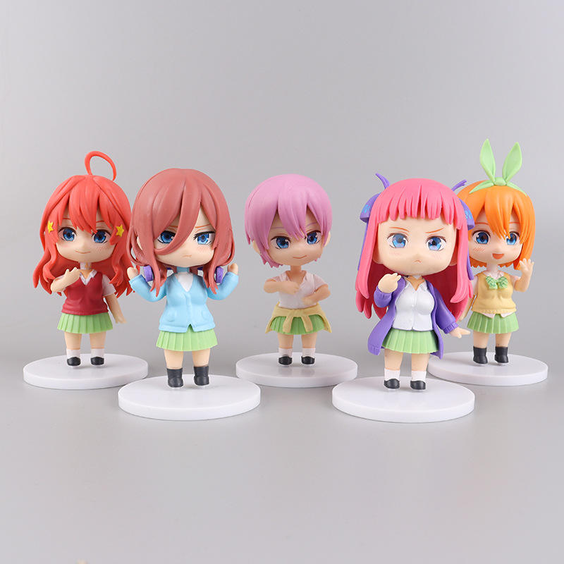 5 peças de figuras de anime Th - Model Kit Hatsune Miku avaliação e preço