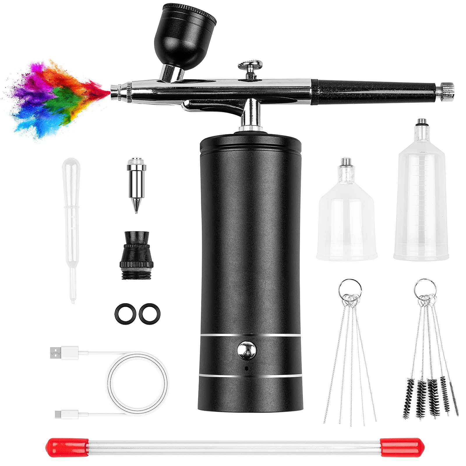 Kit de Aerógrafo Recarregável  - Airbrush Compressor Kit avaliação e preço