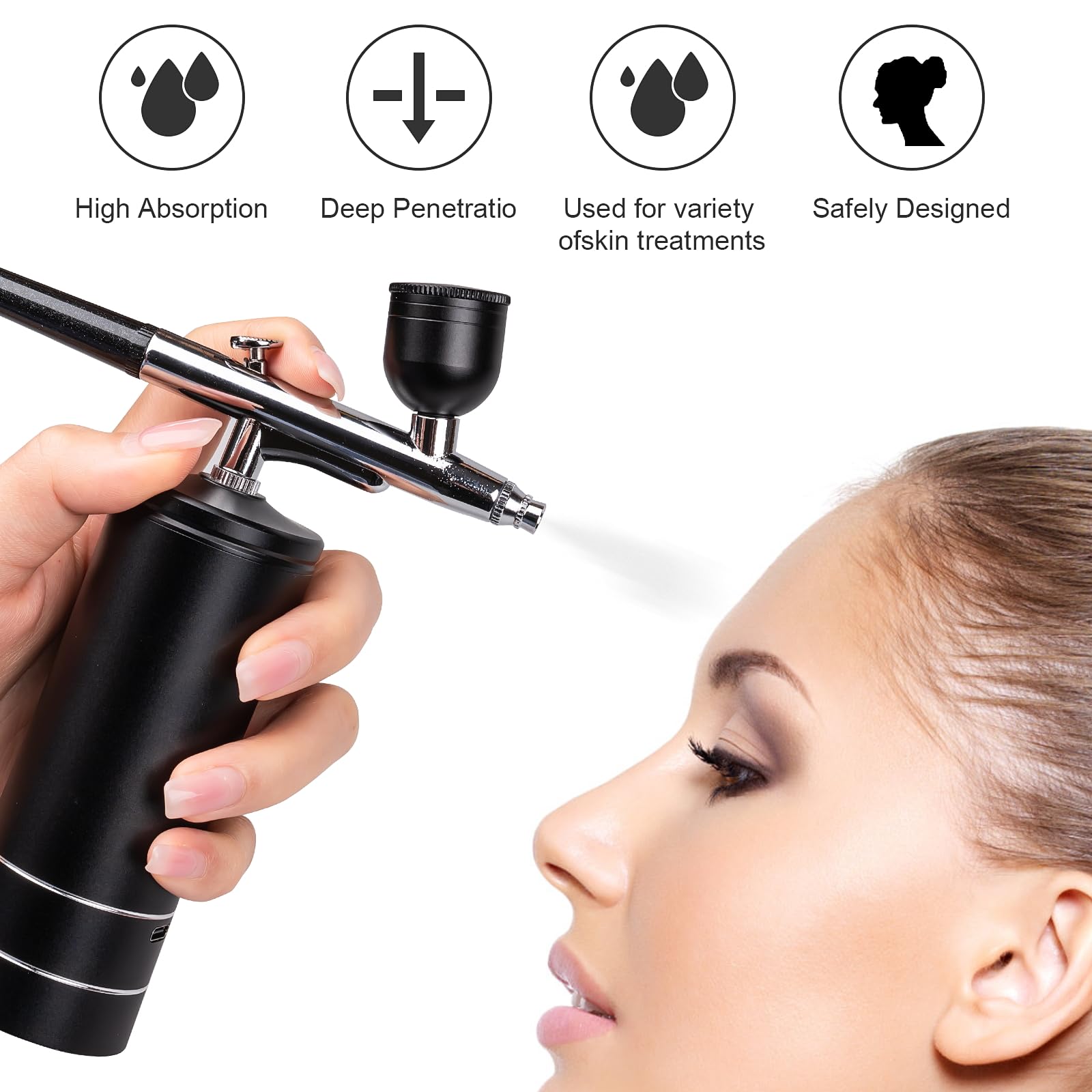 Kit de Aerógrafo Recarregável  - Airbrush Compressor Kit avaliação e preço