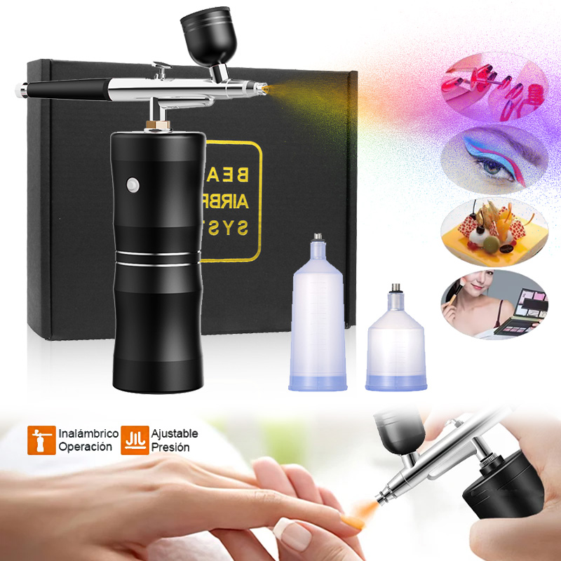 Spray de oxigênio mini kit com - Airbrush Compressor Kit avaliação e preço