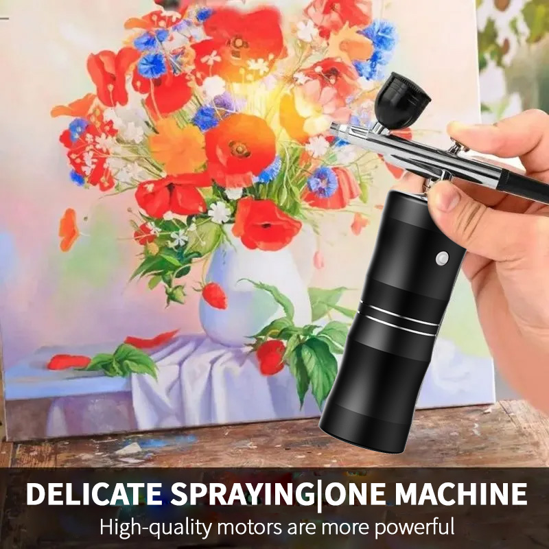 Spray de oxigênio mini kit com - Airbrush Compressor Kit avaliação e preço