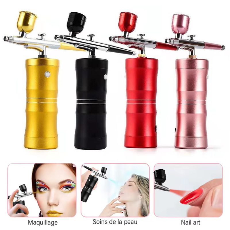 Spray de oxigênio mini kit com - Airbrush Compressor Kit avaliação e preço